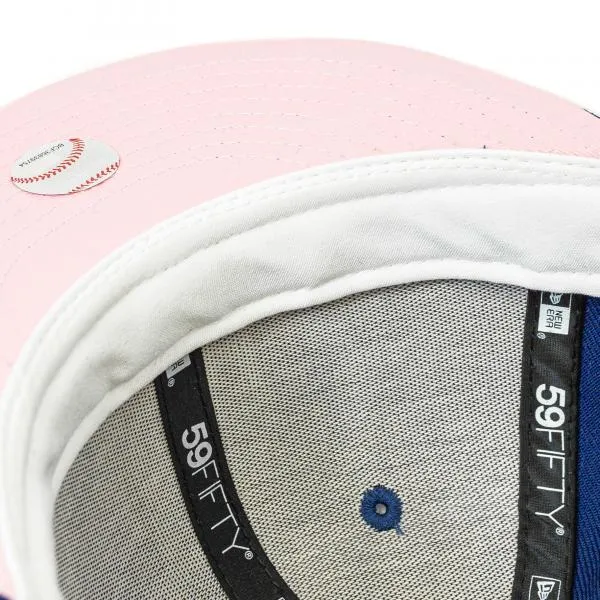 NEW ERA - Accessories - LA Dodgers 1963 WS Pink Brim Fitted - Navy/Pink