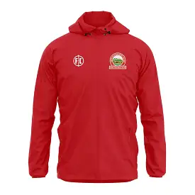 Onehunga Mangere Club Shower Jacket - Red