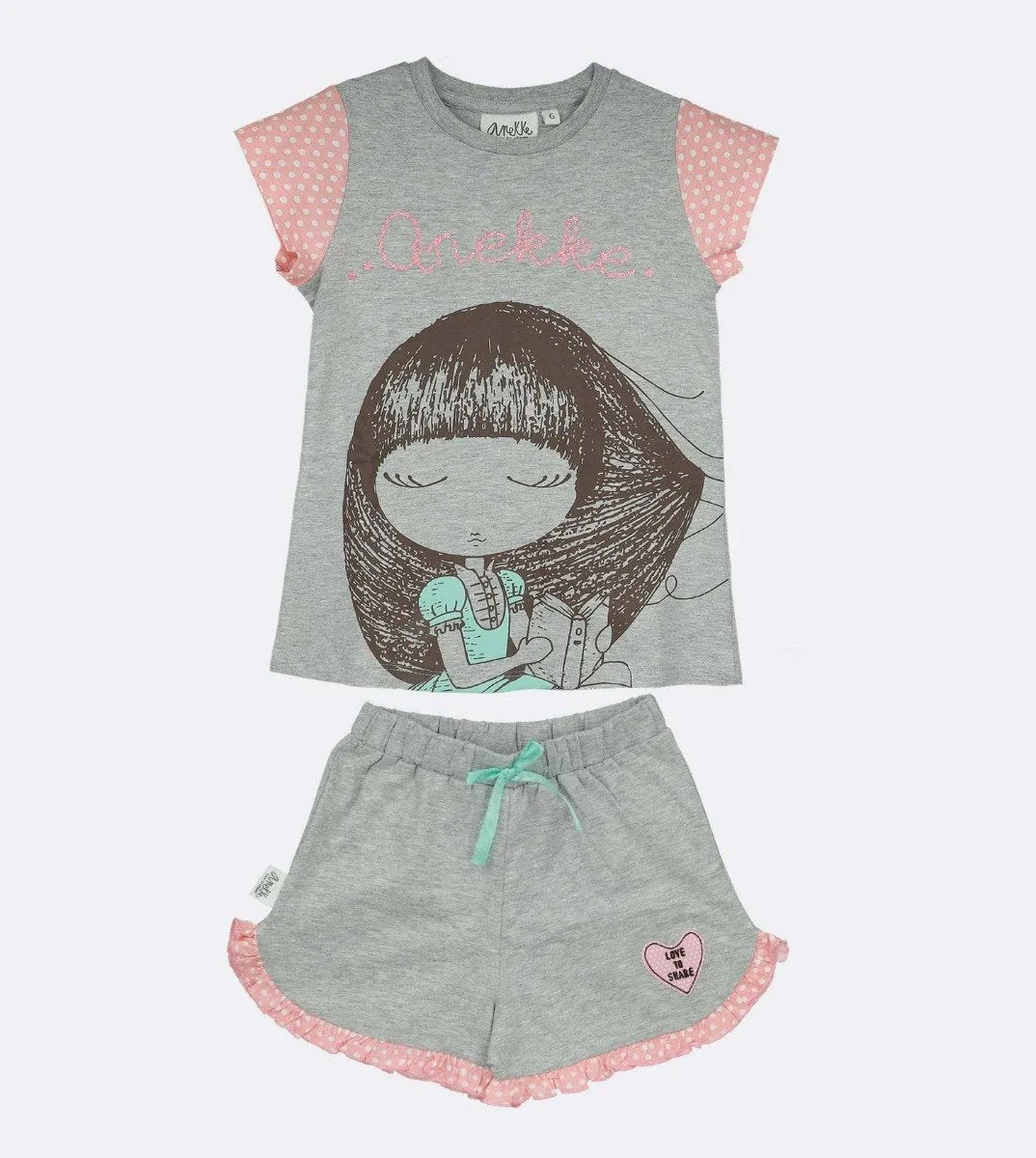 Pajamas girl print