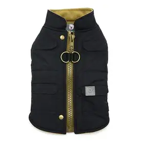 Pocket Runner Dog Coat - Black