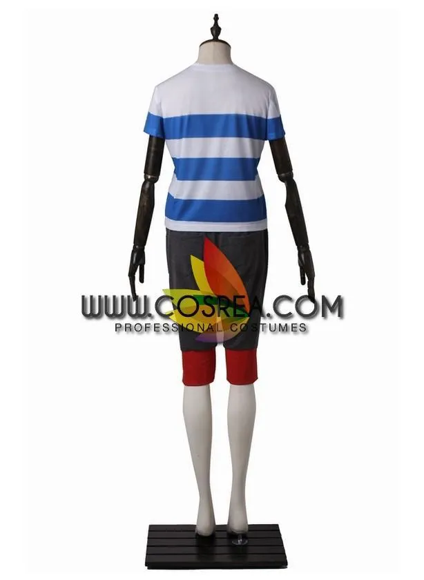 Pokemon Sun And Moon Male Protagonist Cosplay Costume