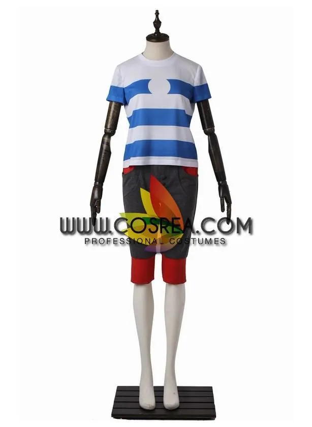 Pokemon Sun And Moon Male Protagonist Cosplay Costume