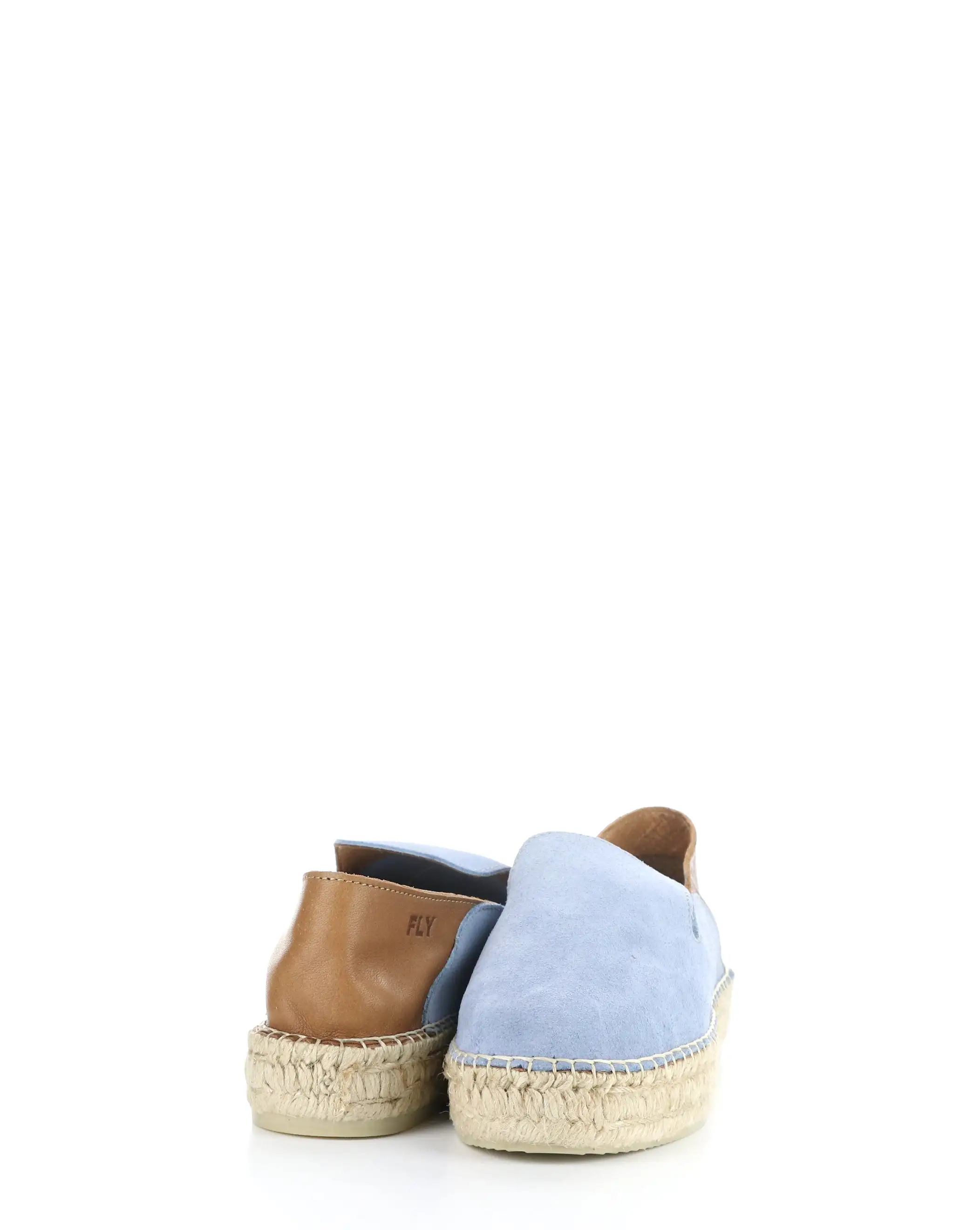 PULY522FLY 000 SKY BLUE/TAN Round Toe Shoes