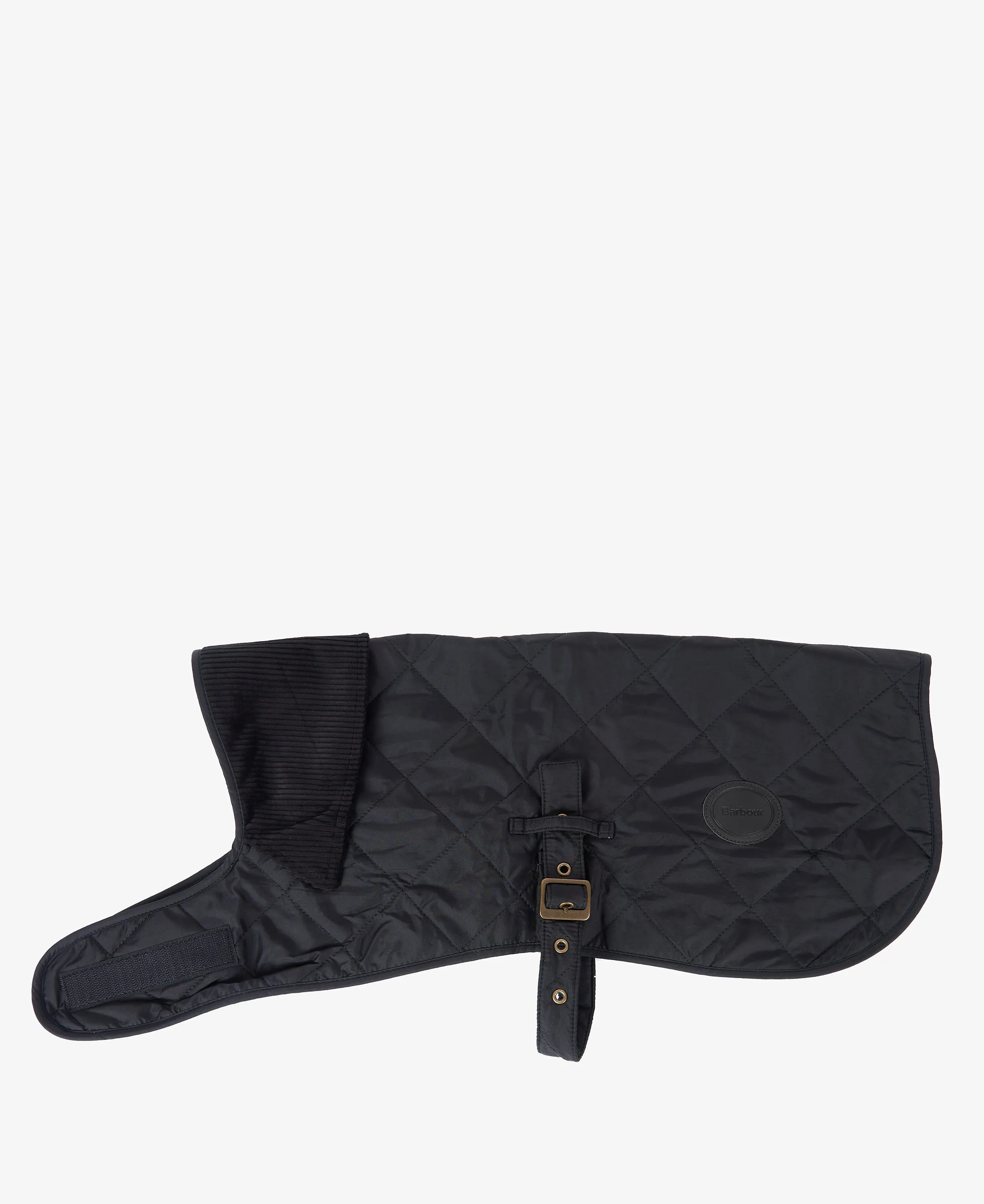 Quilted Dog Coat Black