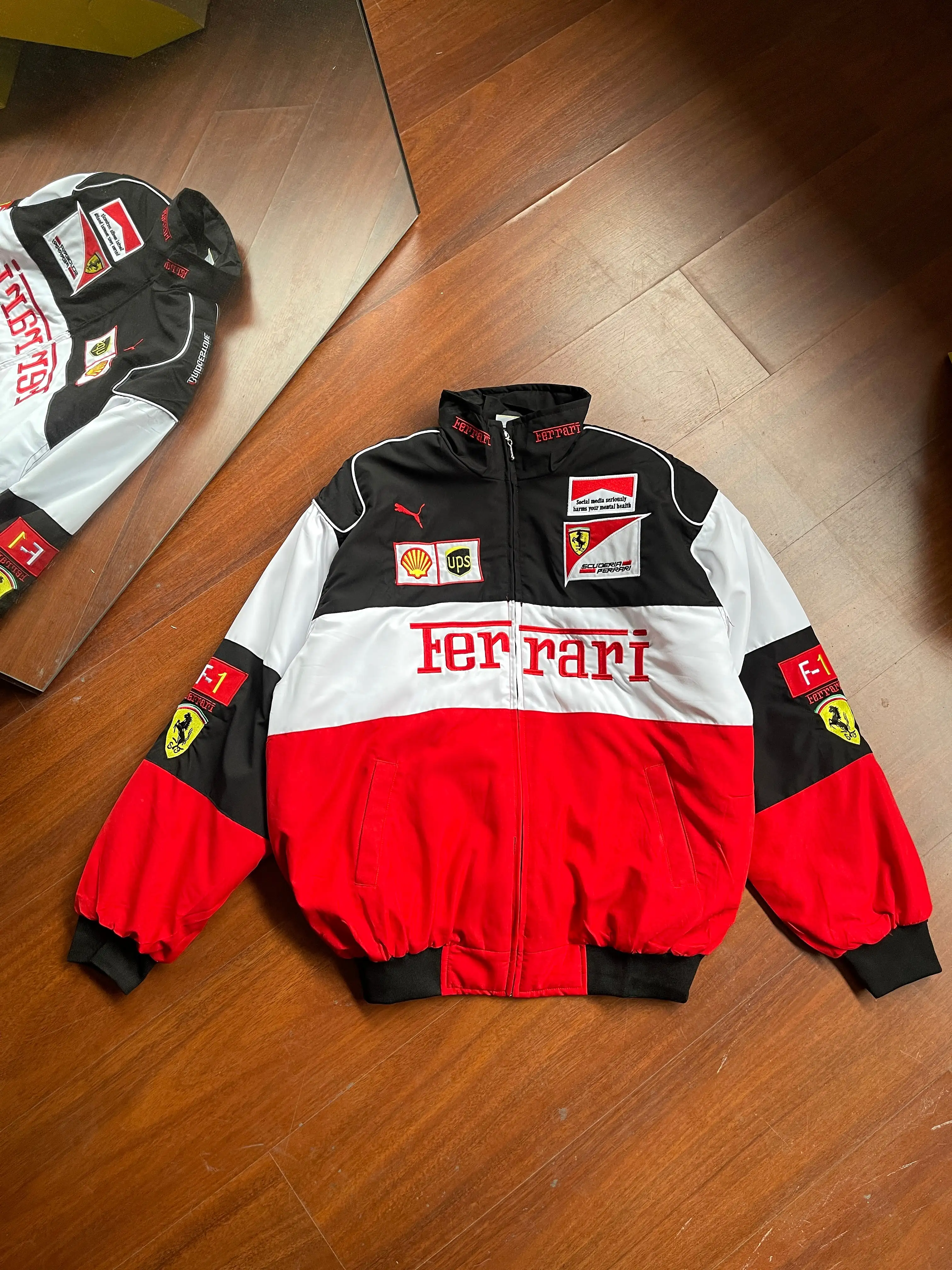 Racing Black & Red Jacket