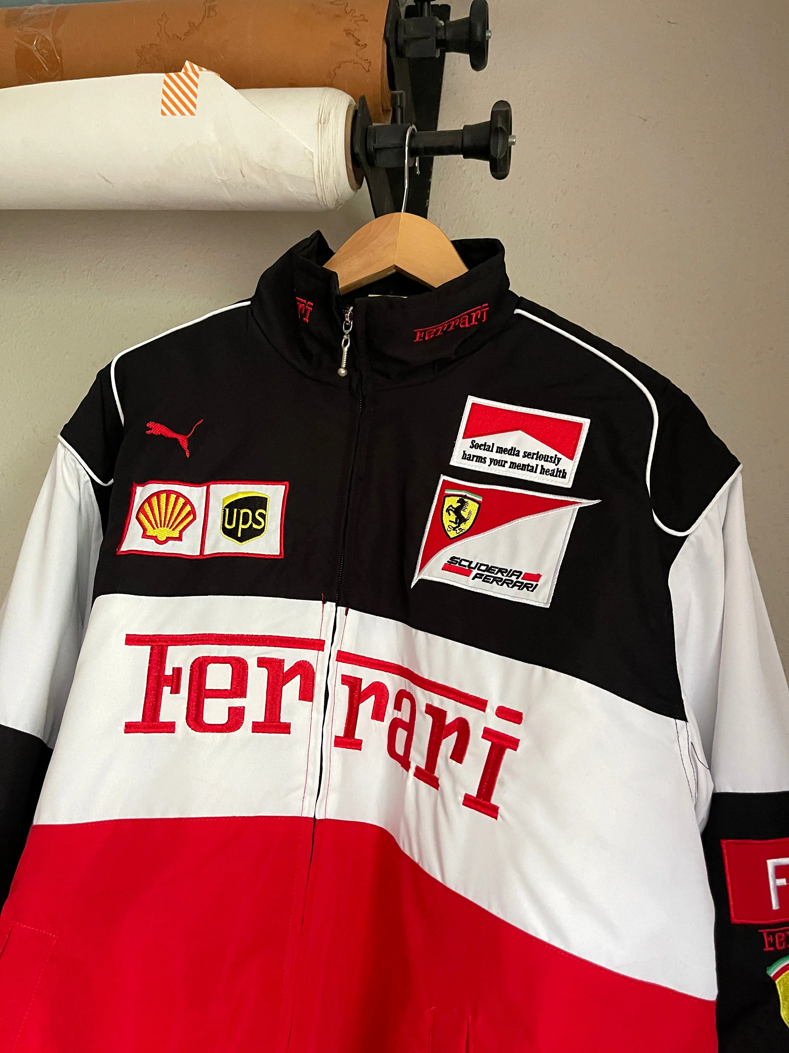 Racing Black & Red Jacket