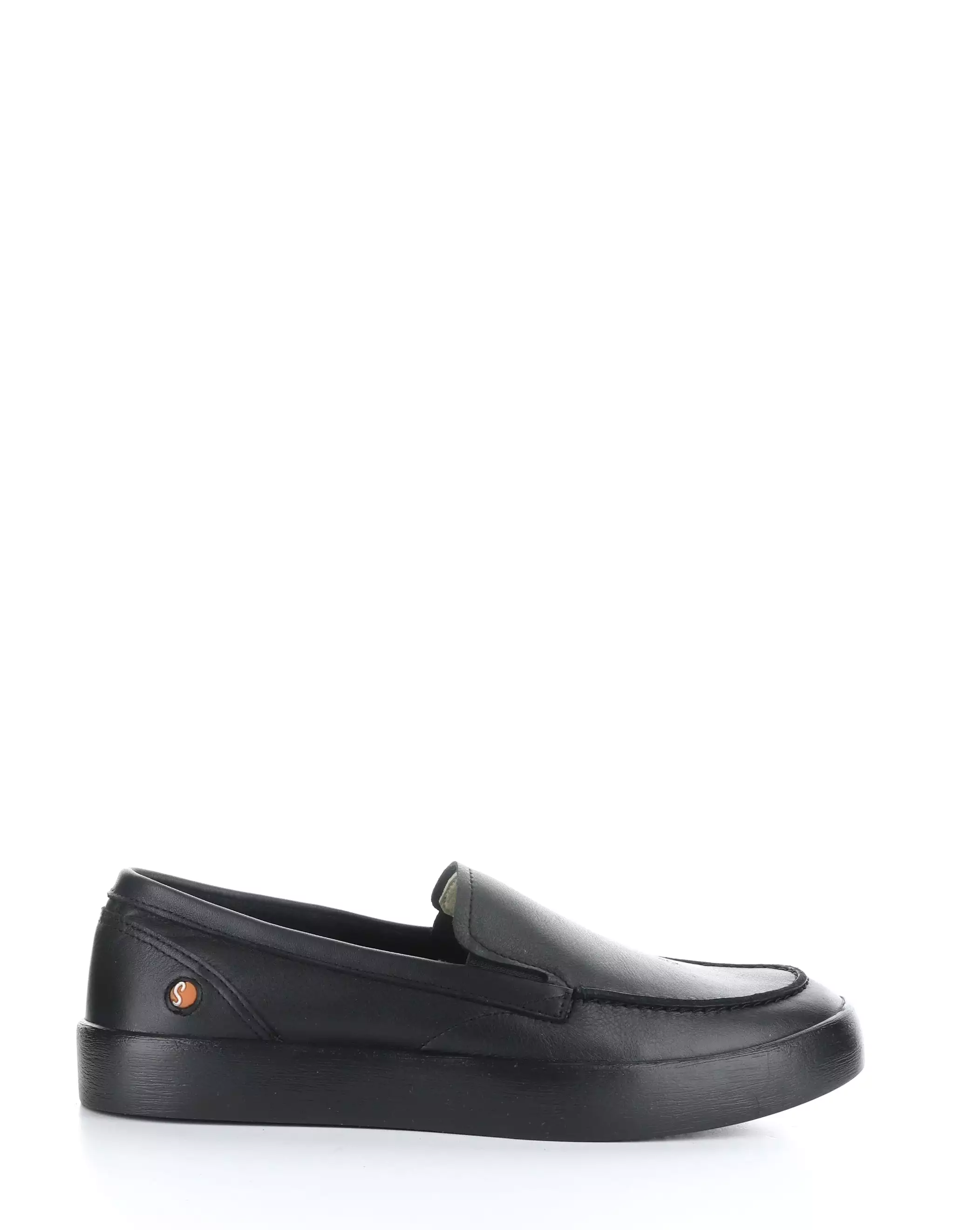 RUSY755SOF 000 BLACK Round Toe Shoes