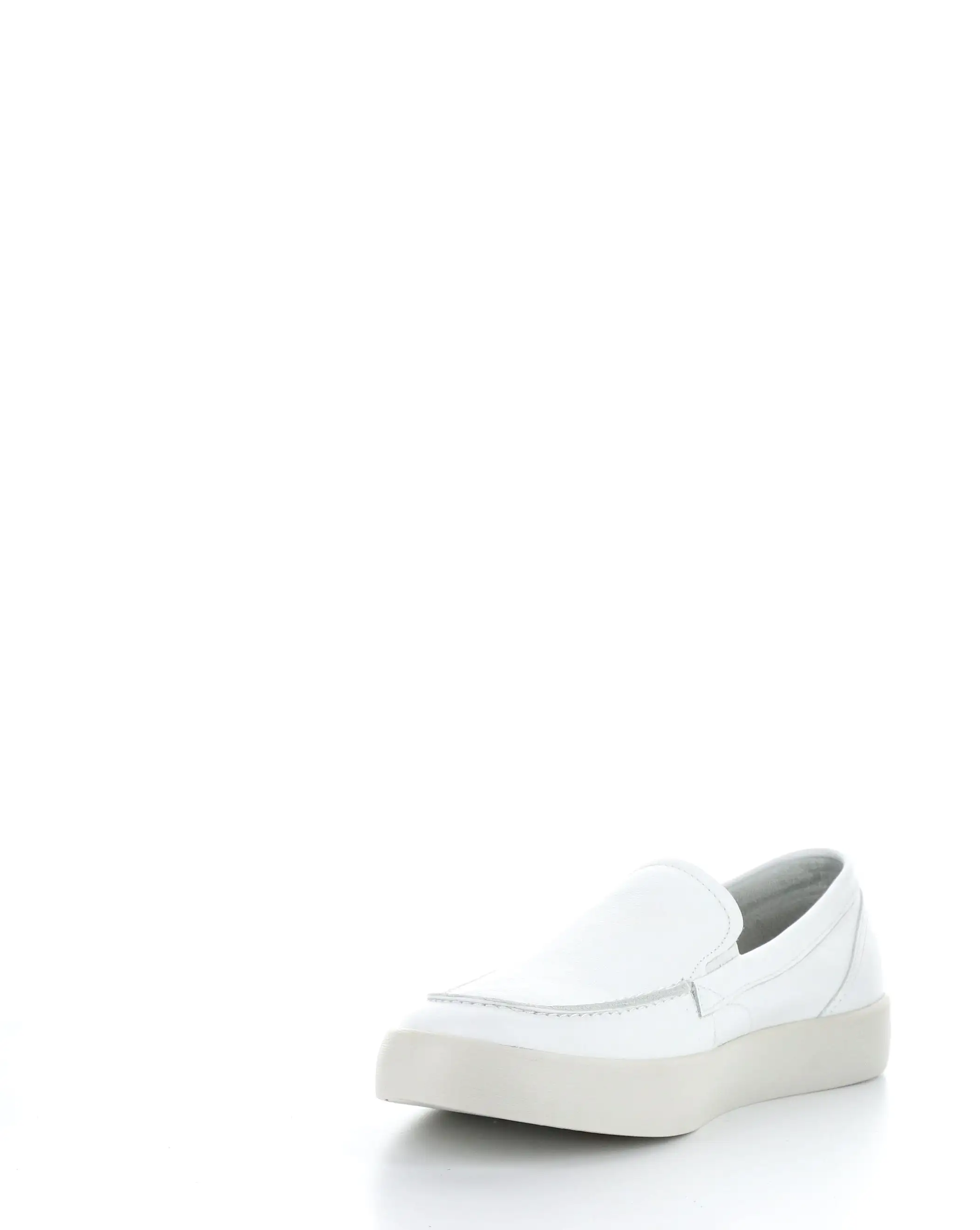 RUSY755SOF 001 WHITE Round Toe Shoes