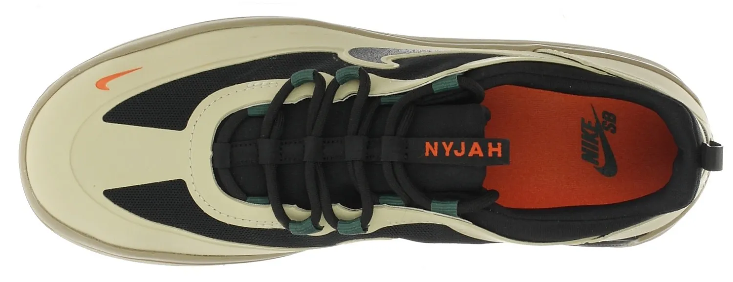 shoes Nike SB Nyjah Free 2 - Rattan/Black/Noble Green/Safety Orange