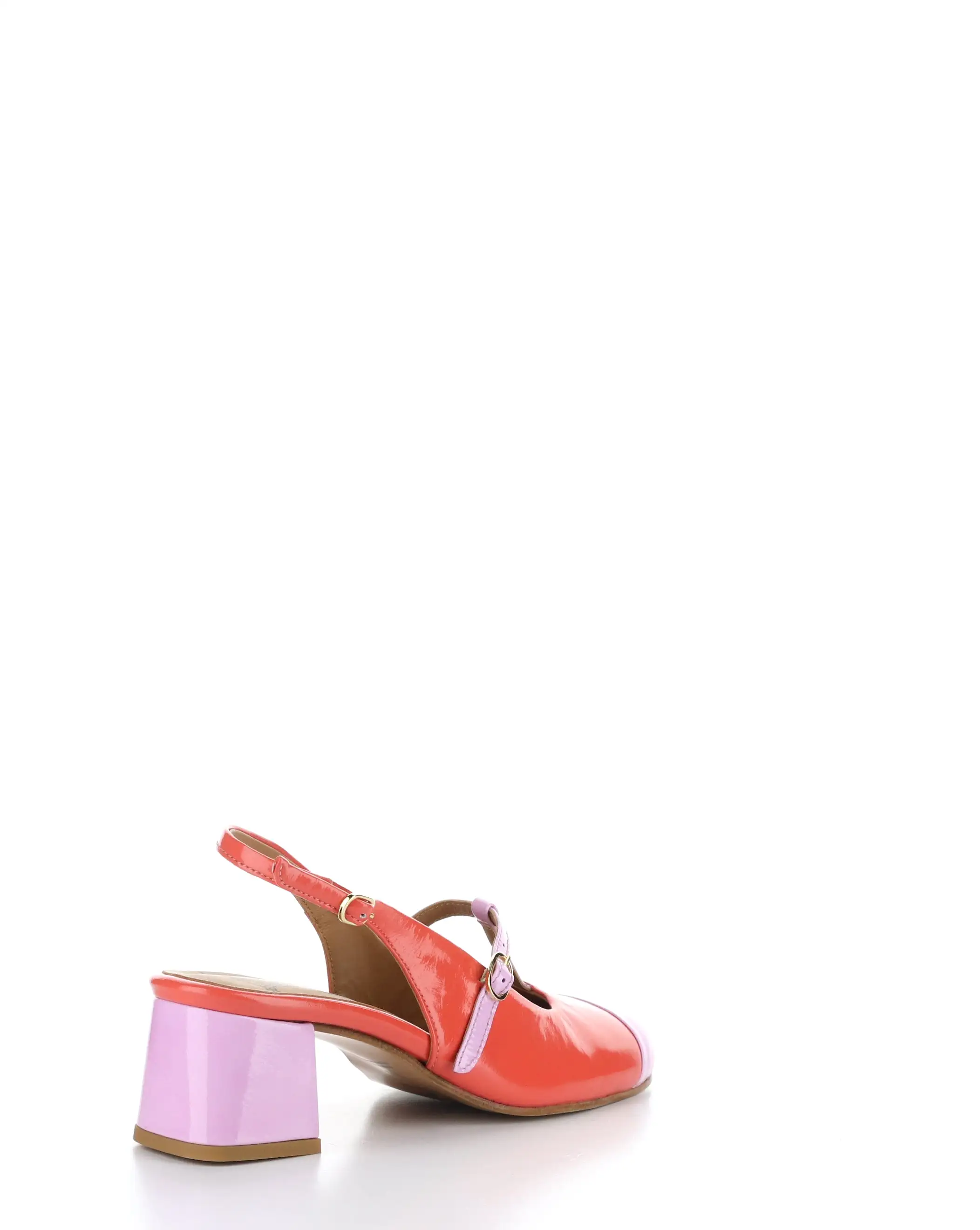 SOLN083FLY 001 PINK/SCARLET Round Toe Shoes