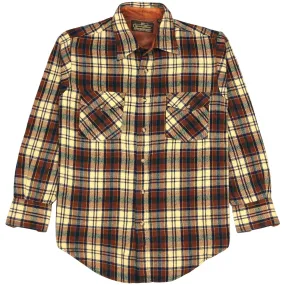 Sportswear Vintage Checked Flannel Shirt Beige Black