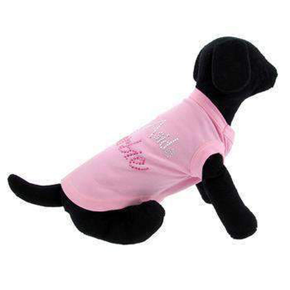 Step Aside Barbie Dog T-Shirt - Light Pink