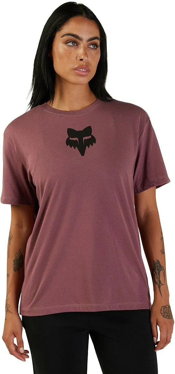 T-Shirt Fox Head - Cordovan - women´s