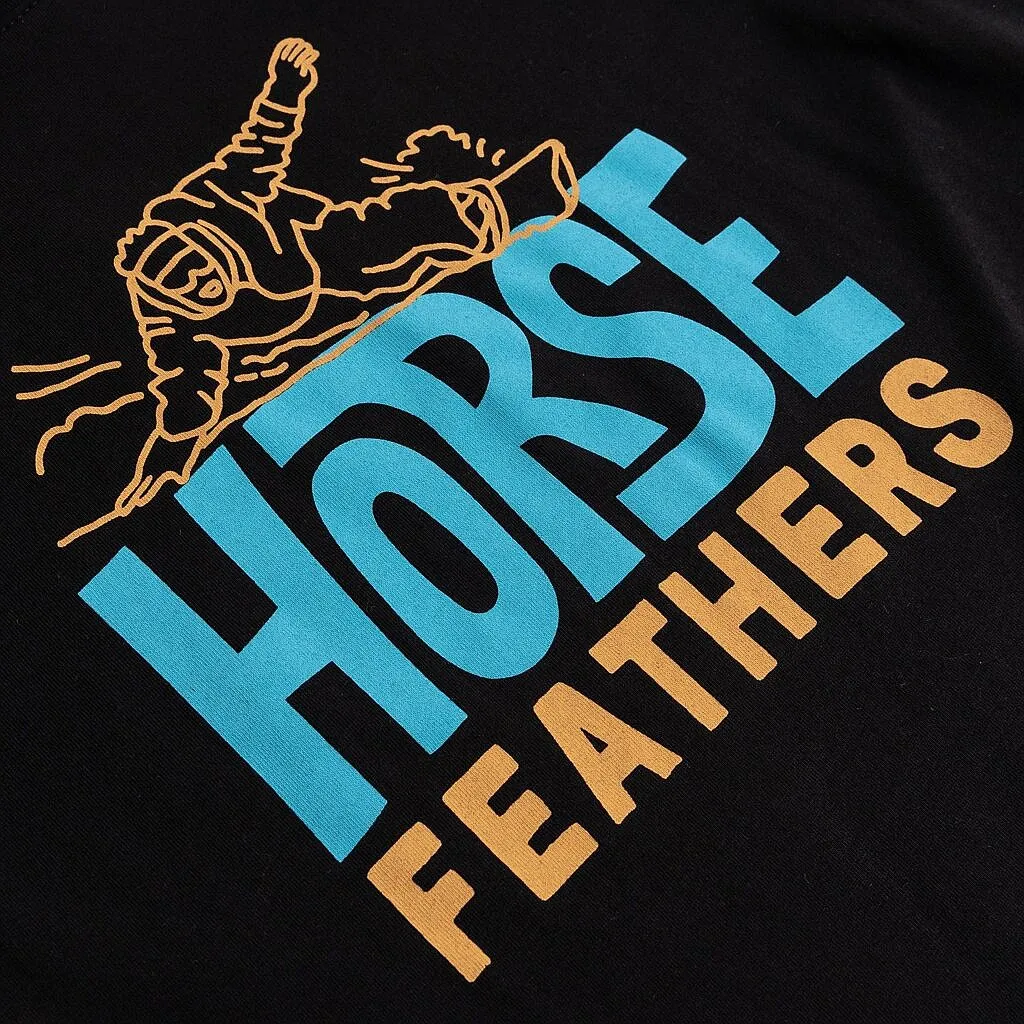 T-Shirt Horsefeathers Joyride - Black - unisex junior