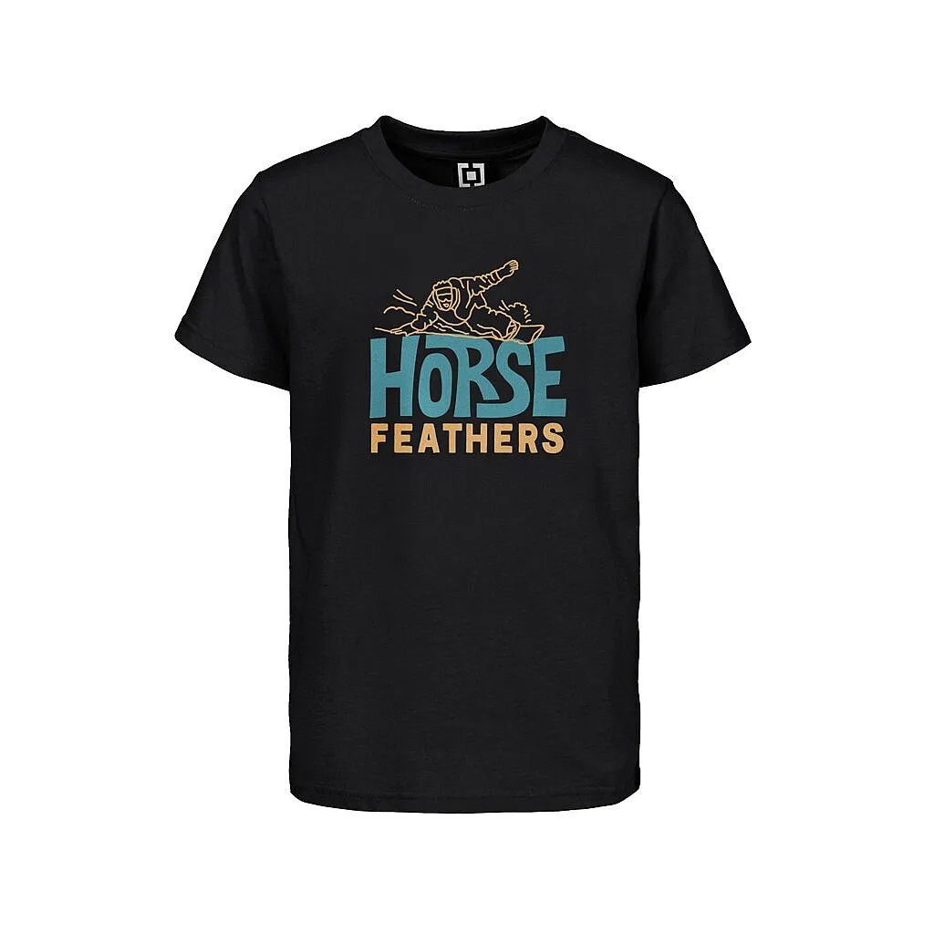 T-Shirt Horsefeathers Joyride - Black - unisex junior