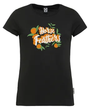 T-Shirt Horsefeathers Juicy - Black - women´s