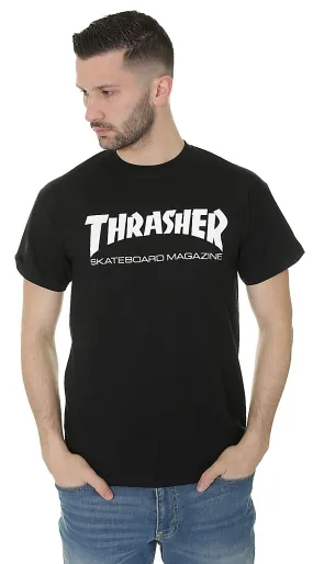 T-Shirt Thrasher Skate Mag - Black