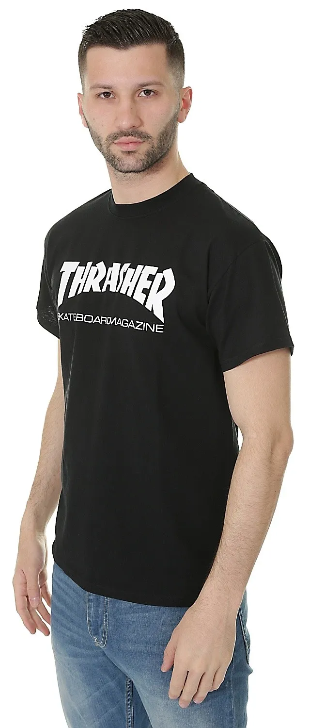 T-Shirt Thrasher Skate Mag - Black