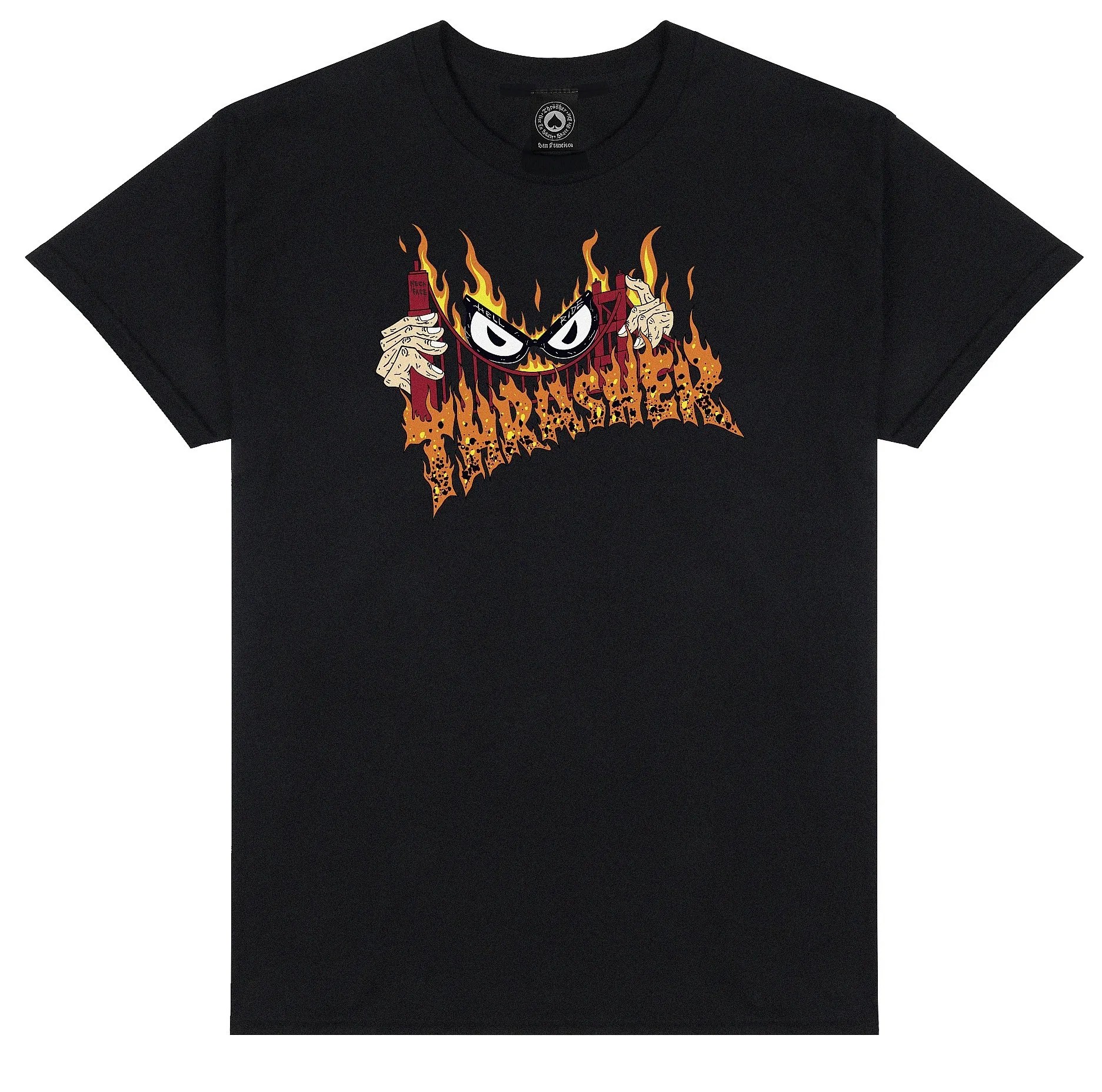 T-Shirt Thrasher Sucka Free By Neckface - Black - men´s