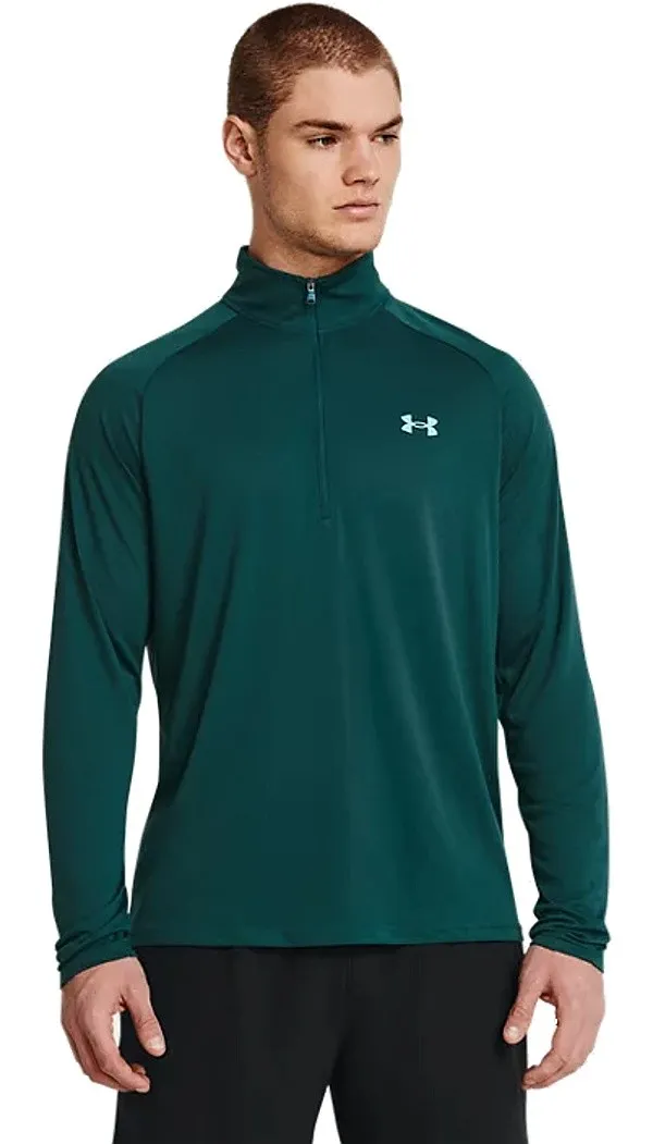 T-Shirt Under Armour Tech 2.0 LS - Hydro Teal/Radial Turguoise - men´s