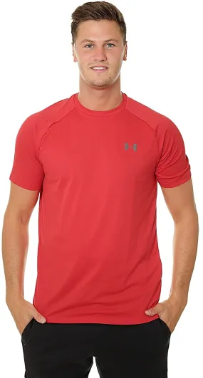 T-Shirt Under Armour Tech - 600/Red - men´s