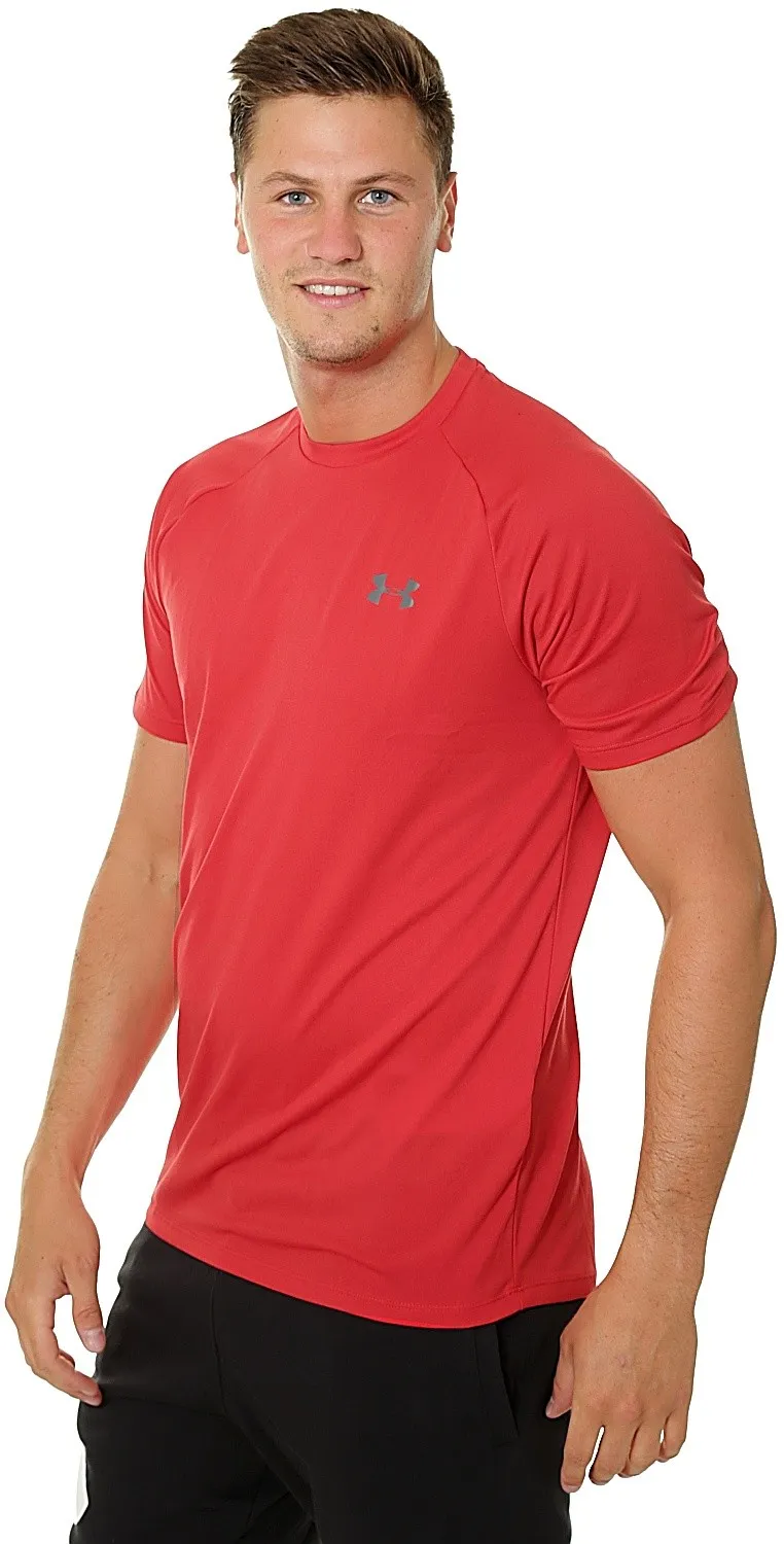 T-Shirt Under Armour Tech - 600/Red - men´s