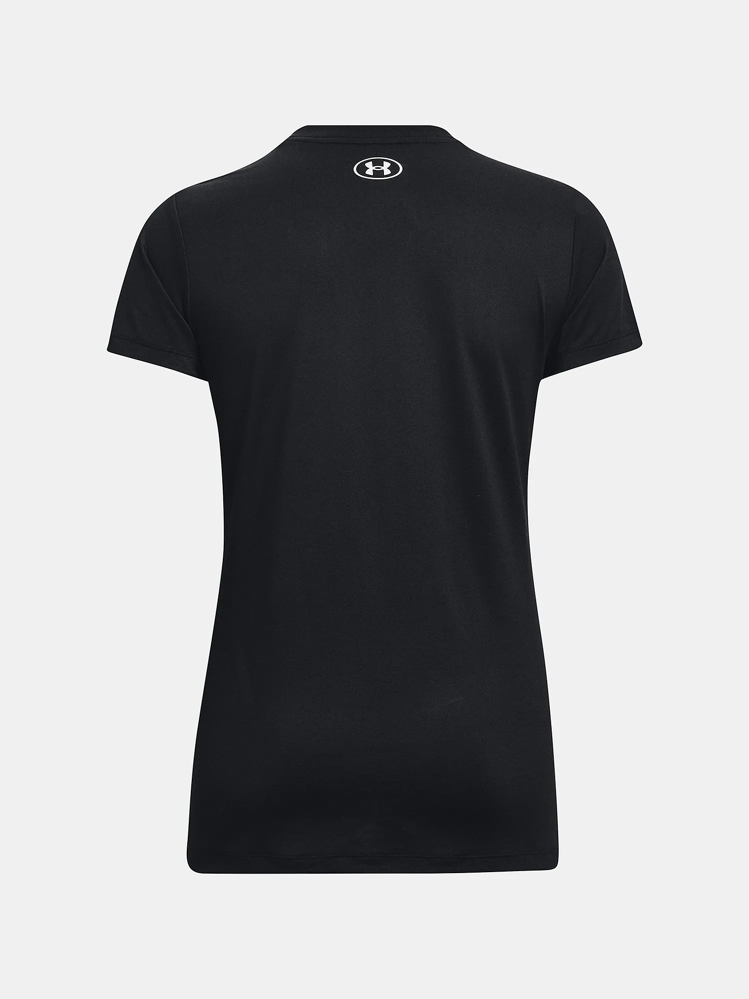 T-Shirt Under Armour Tech Solid LC Crest SSV - Black/White - women´s