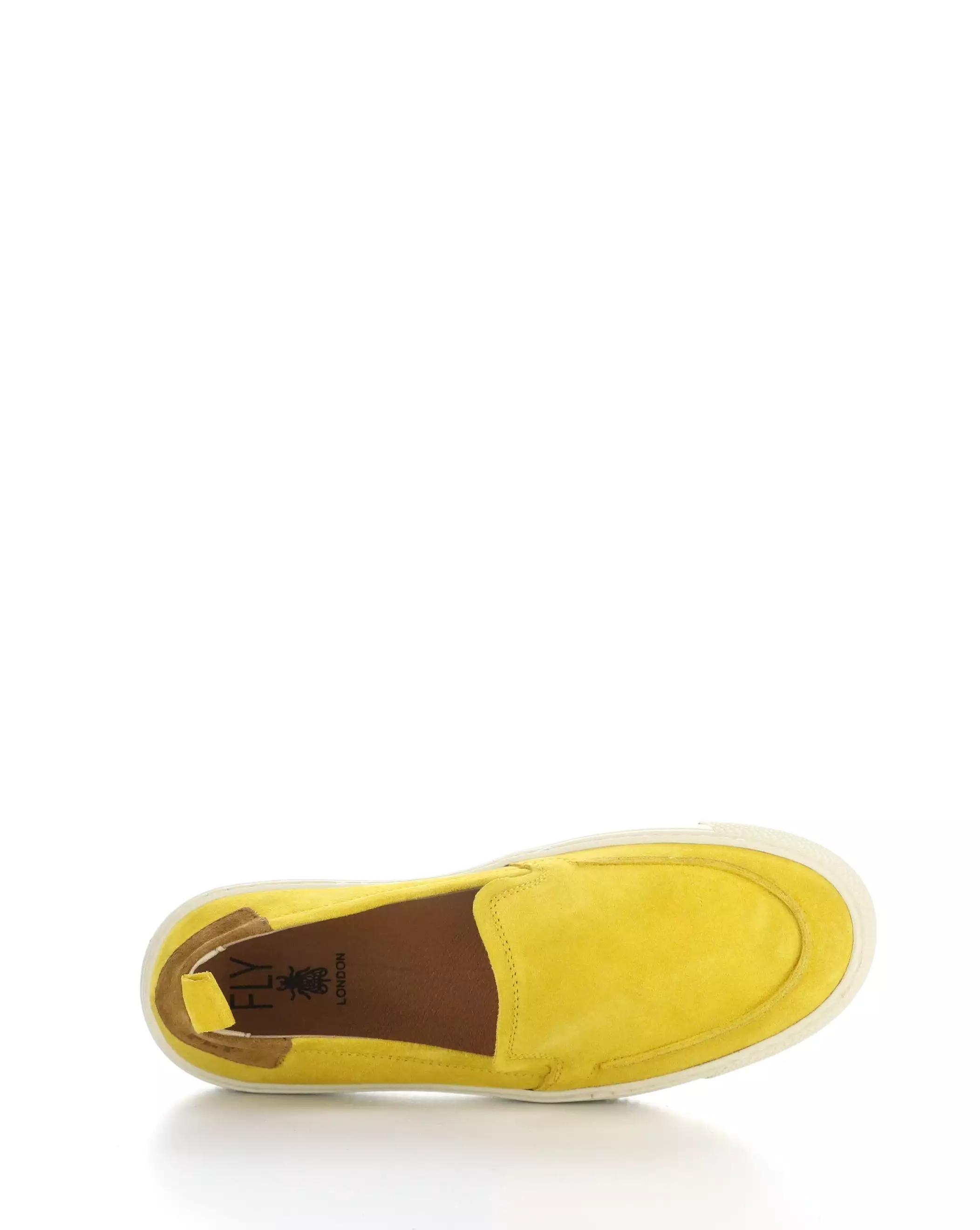 TANN625FLY 004 YELLOW Round Toe Shoes