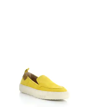 TANN625FLY 004 YELLOW Round Toe Shoes