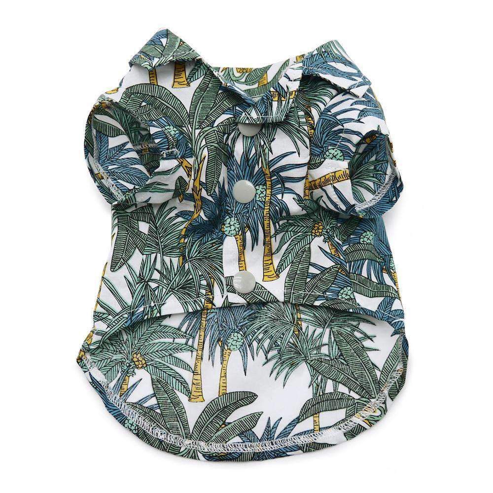 Tropical Leaf Dog Shirt