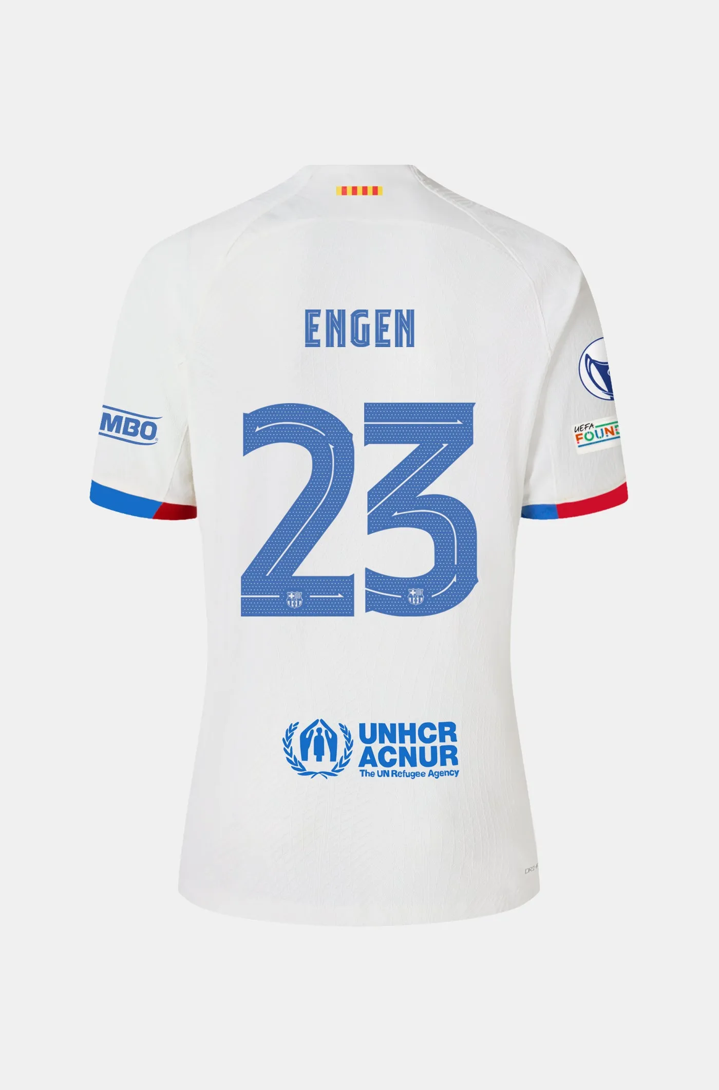 UWCL FC Barcelona away shirt 23/24 – Junior  - ENGEN