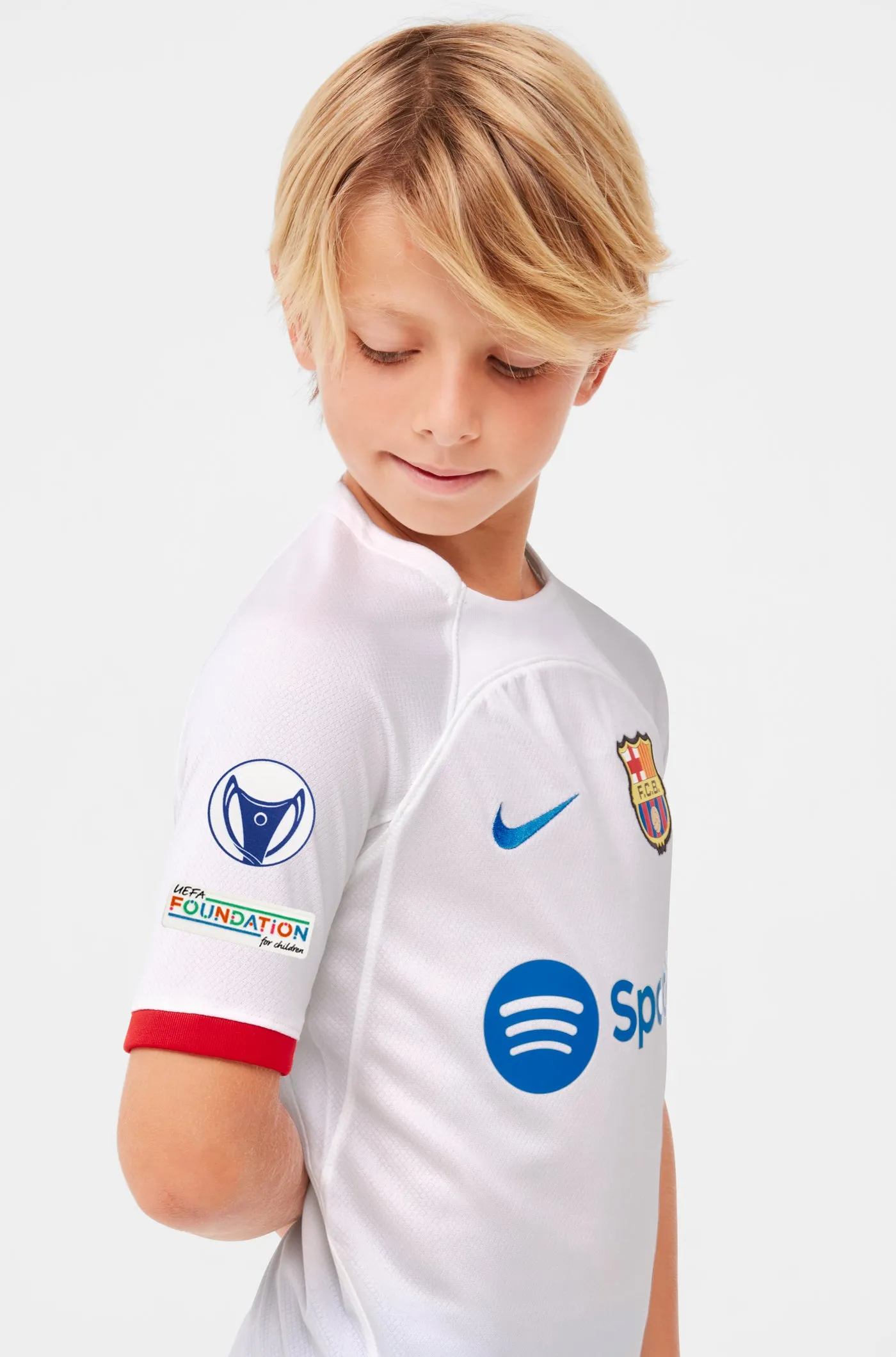 UWCL FC Barcelona away shirt 23/24 – Junior  - ENGEN